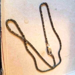 Elegant Sterling Silver Chain Necklace